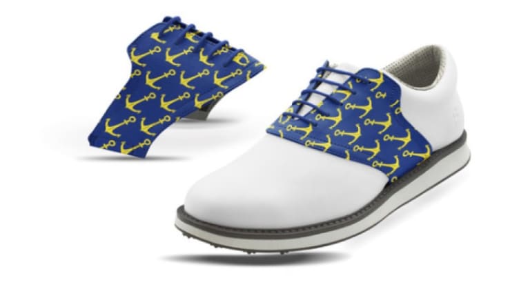 A Golf Shoe with a Twist